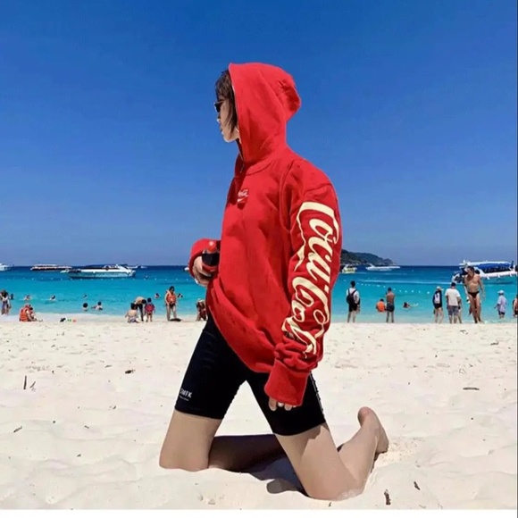 SMFK Coca Cola Oversized Hoodie - Picture 1 of 16
